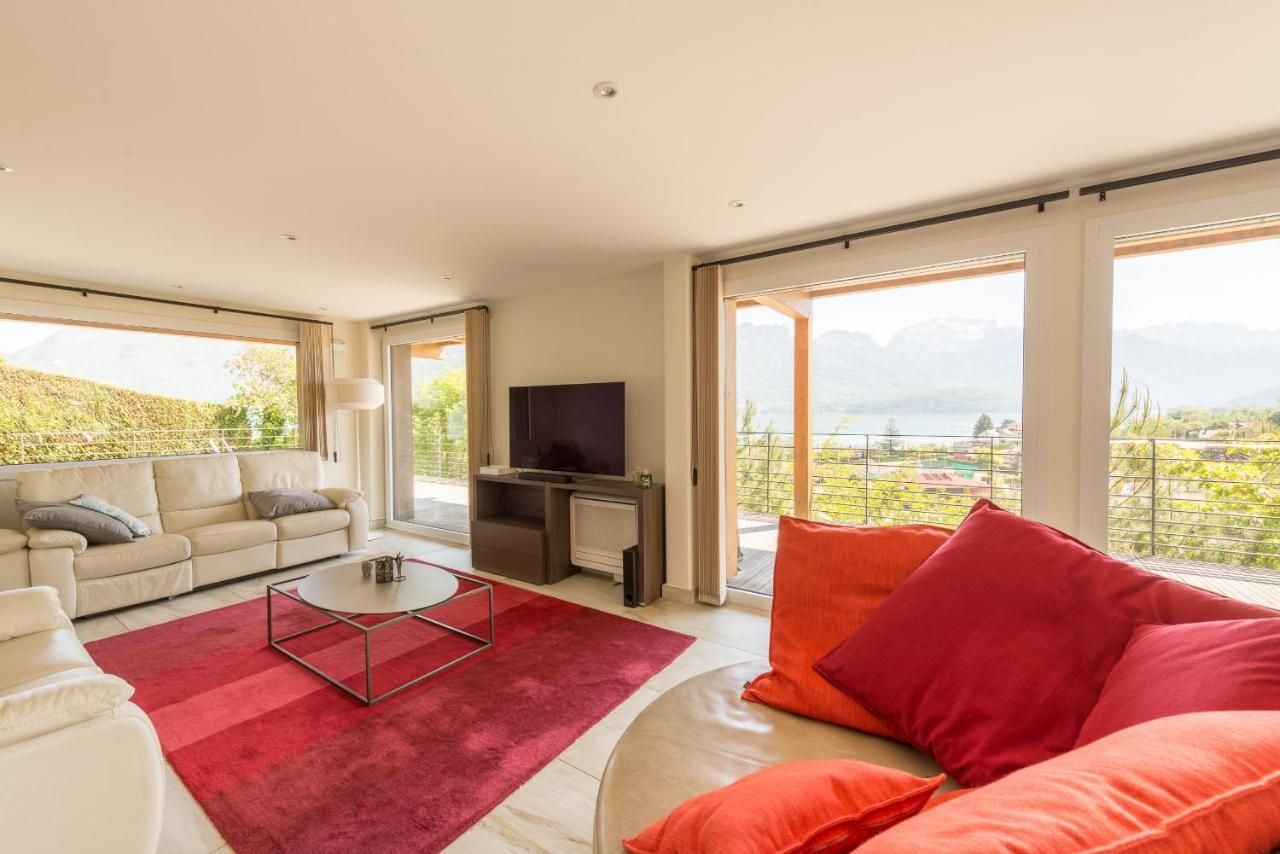 Le Panoramic - Loft & Mainfloor Outstanding Lake View - Lla Selections By Location Lac Annecy ซิวริเย ภายนอก รูปภาพ